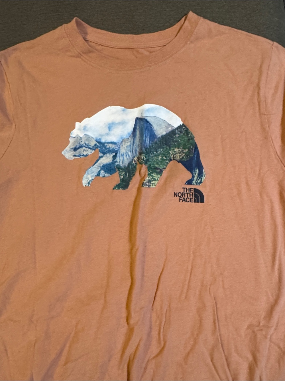 Women’s Northface salmon colored